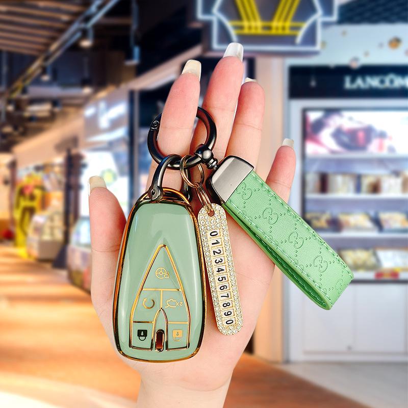 Compatible Car Key Cover for Changan CS75plus, Yidong CS55, CS35plus, and Oshan X5/X7 Models