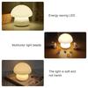 Silicone LED Mushroom Lamp 12.5 x 11.6cm Silicone Night Lamp Mushroom Nightlight  Bedroom Use