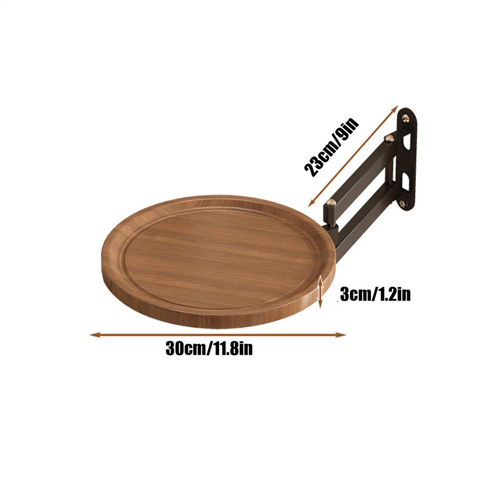 

Настінний складаний піднос Висувний настінний стіл Круглий складаний стіл Для квартири Спальні Власників будинків на колесах Власників житла Орендарів