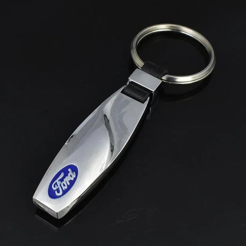 Car Sticker Ford New 2025 Hot Car Styling Key Chain for Ford Focus Mustang Mondeo Kuga Fiesta Escort Edge F150 Explorer Badge Em