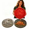 Reusable Stepping Stone Mold Resin Material Plaster Mold Garden Path Mold Pumpkin Shape DIY Mold Halloween Mold