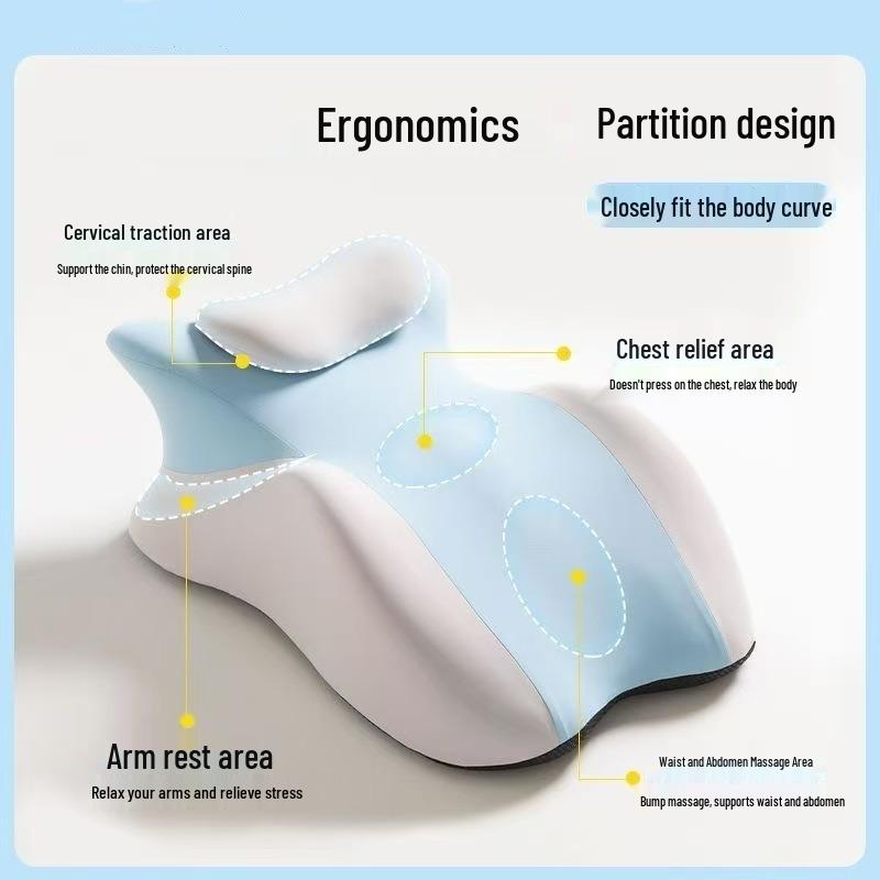 Face-Down Pillow & Memory Foam Leg Support Cushion
