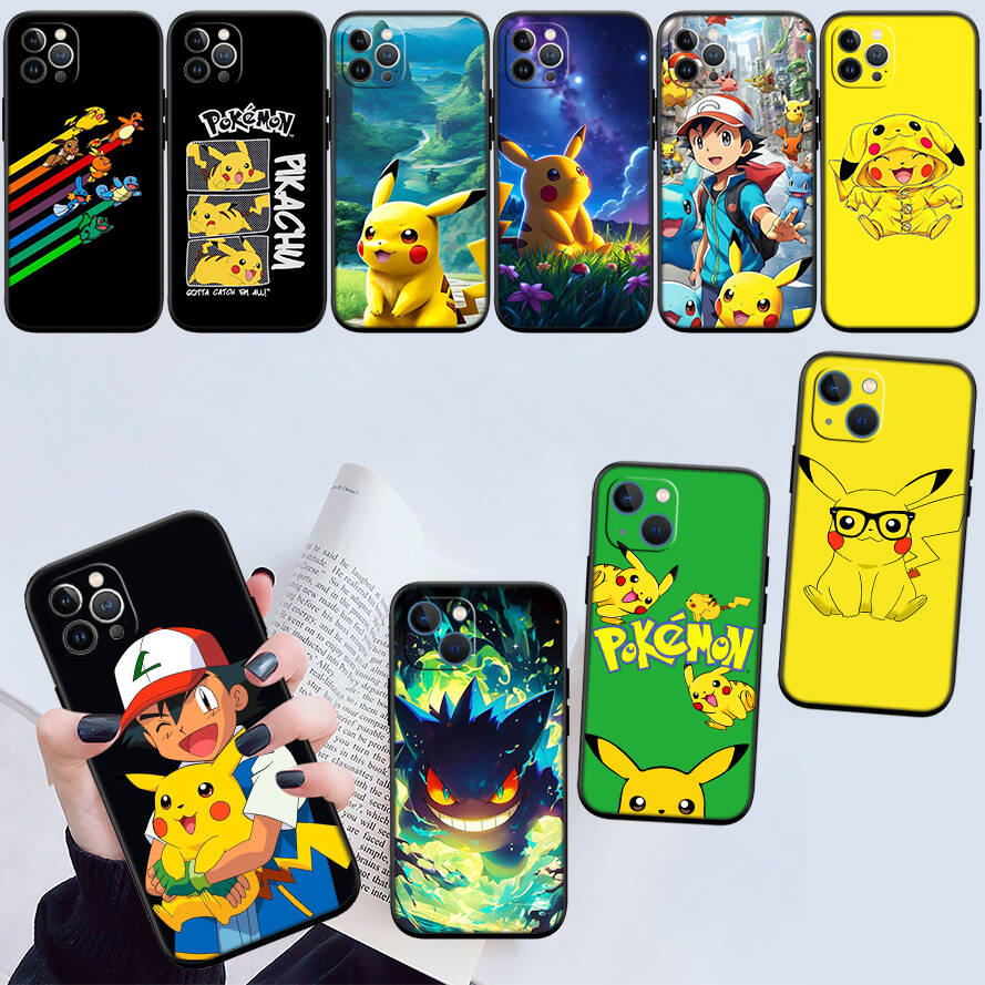 Pokemon Cute Case for Samsung Note 20 10 S25 Plus Ultra Lite FE M20 M21 M30 M31 M51 A11 A26 A51 A52 A53 A56 A70 A71 A72 A73