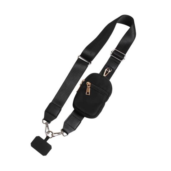 Adjustable Phone Lanyard with Detachable RFID Wallet Crossbody Strap Hands-Free Universal Phone Carrying Case for Smartphones