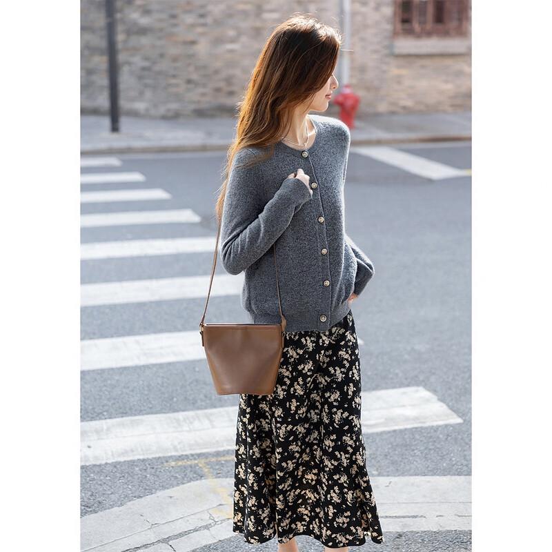 Mokana Women's Cashmere Sweater Jacket MKNJD4002