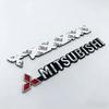1pcs for Mitsubishi Lancer 9 Pajero ASX Outlander Eclipse Galant Mirage Car Side Trunk Badge Emblem19cmx2.3cm 3D Letters Sticker