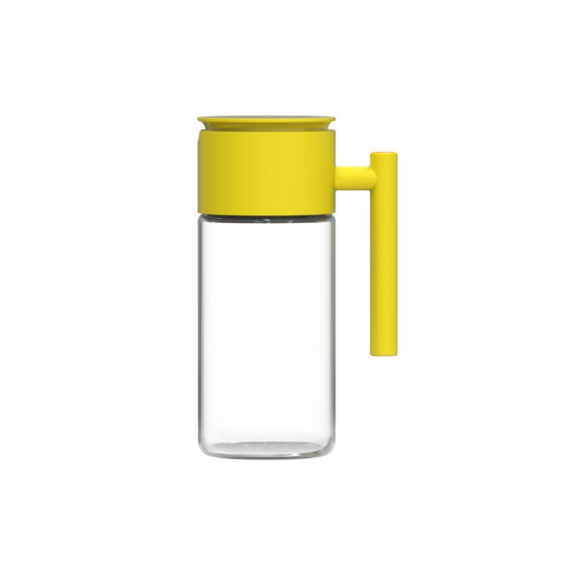 Oil Bottle Household Leak-proof Glass Soy Sauce Pot, Vinegar Oil Can Press and Spray Dual-purpose Oil Spray Pot Kitchen Cookware