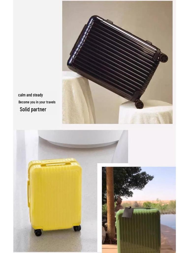 Women's Lightweight Durable Suitcase: New Model with Silent Wheels, Large Capacity & Combination Lock