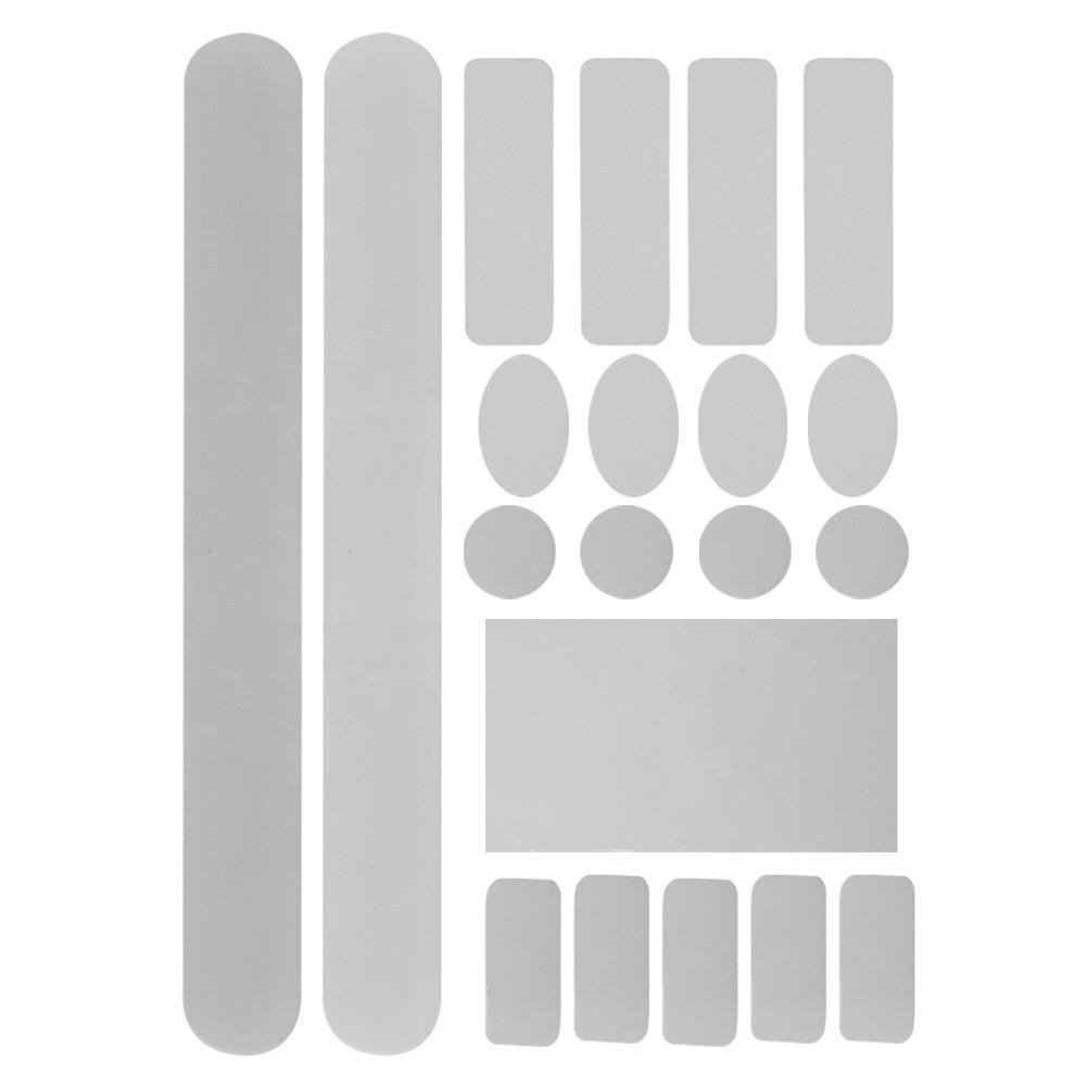 1 Satz Wasserdichter Fahrradaufkleber Kohlefaser Schutzfolie Für Mountainbike