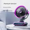 Timer High-Power Electric Fan 4 Modes Household Air Circulator Indoor Standing Fan  Bedroom