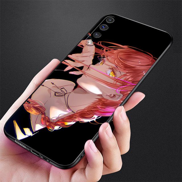 Hülle für Samsung Galaxy Note 20 Ultra 10 Plus 9 8 A50 A10 A40 A70 A20e M13 M52 M31 A52 A51 A13 Handyhülle Chainsaw Man Makima