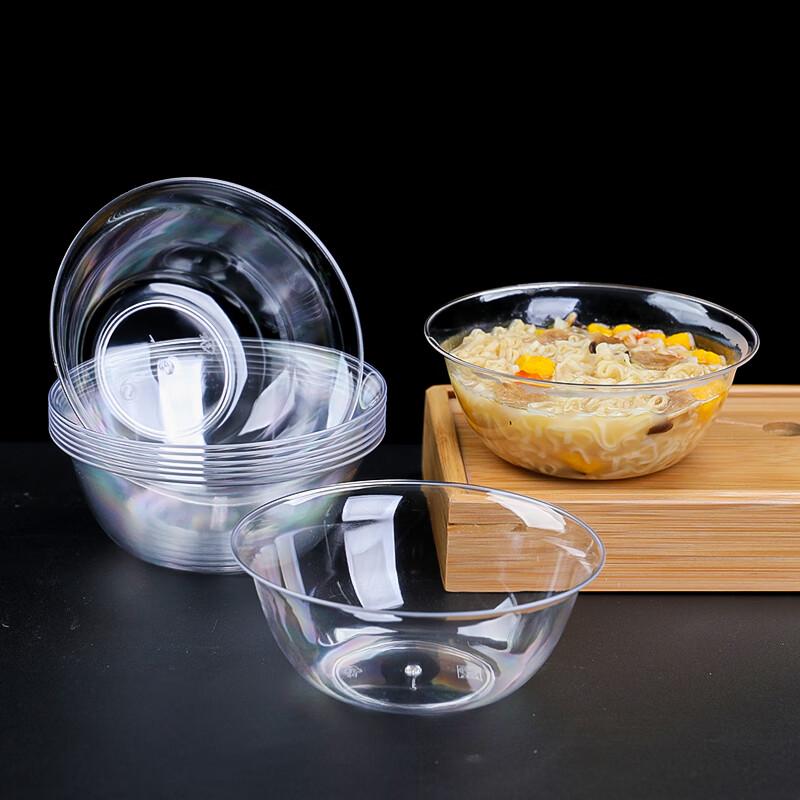 Disposable Hard Plastic Crystal Bowls