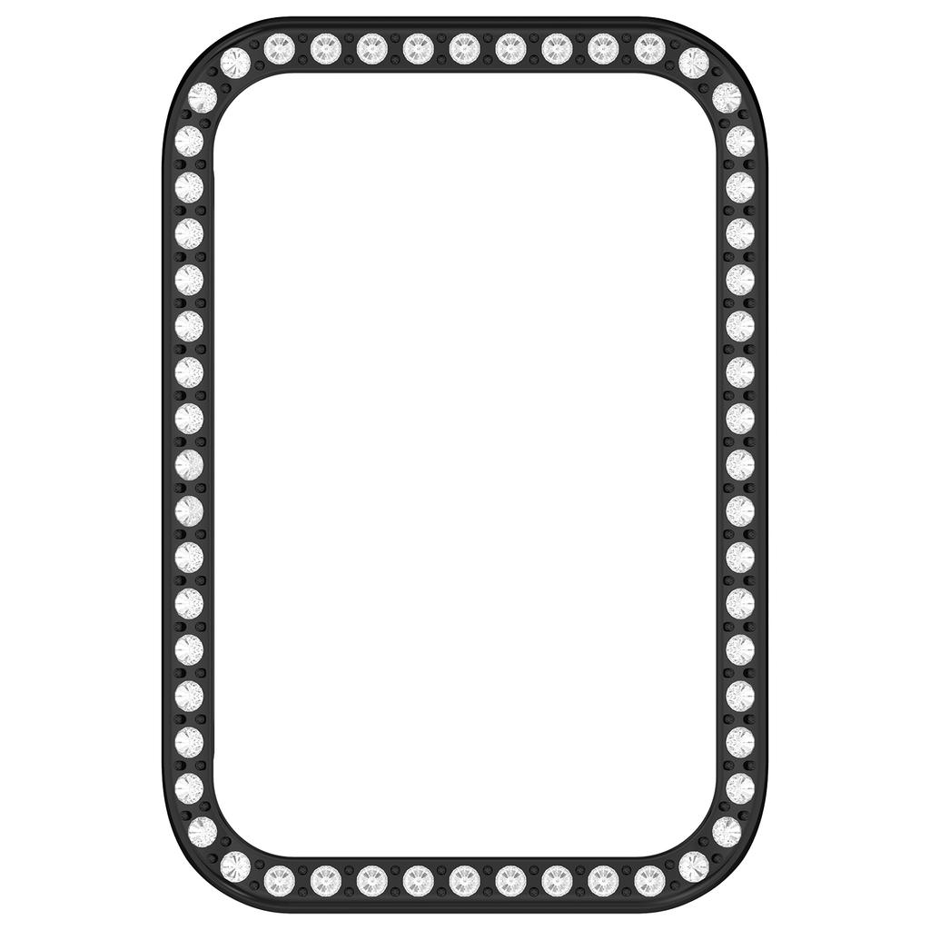 For Honor Band 10 Watch Case Rhinestone Decor Hollow Electroplating PC Watch Cover