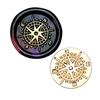 10Pcs Embossed Seal Stamp Head Scrapbooking Stamp Head for Appreciation Card Invitations Envelope Embellishment