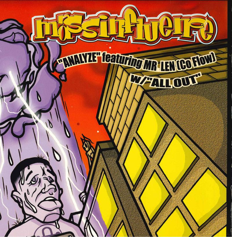 

12inch Record MASSINFLUENCE - Analyze / All Out NMW001 NONSTOP MUSIC W 1999 US Rap & Hip-Hop/R&B Used