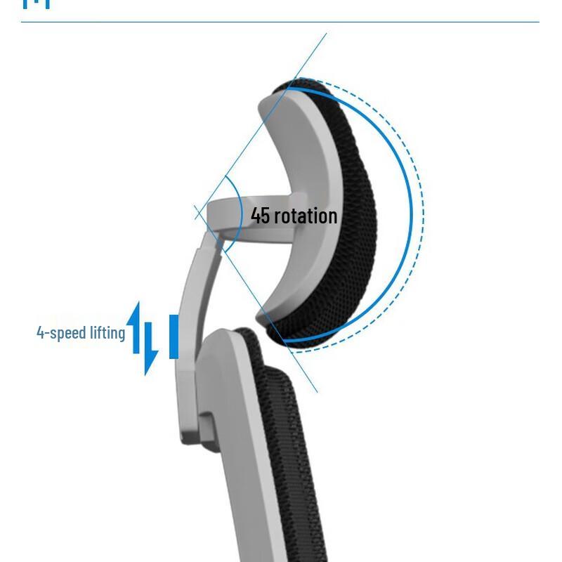 De'ou Xingguang Ergonomic Office Chair with Headrest