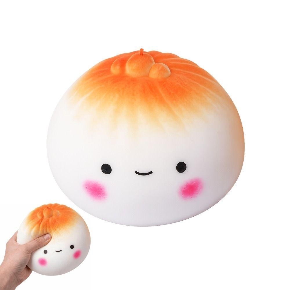 

with Steamer Steamed Stuffed Bun Squishy Pinch Le For Stress Anxiety Relief белый
