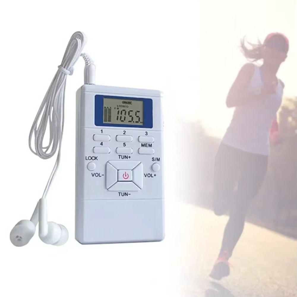 FM (Frequency Modulation) Digital FM Radio Audio AF Music Player FM Radio Receiver  For The Aged
