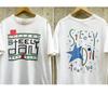 Steely Dan Tour 1994 2 Side White Short Sleeve T Shirt Remake S-5XL