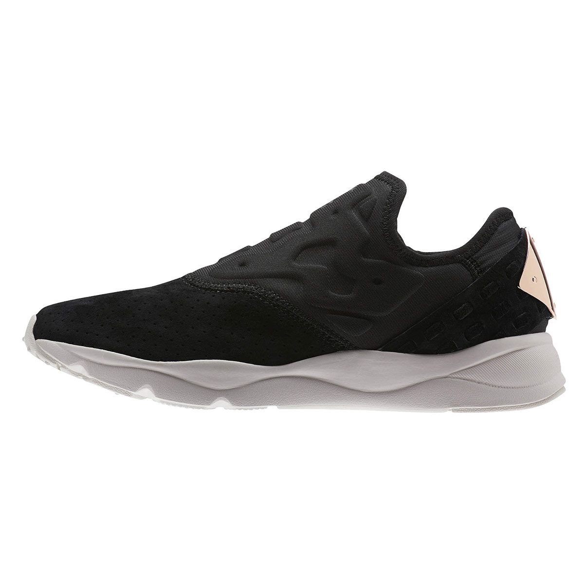 Reebok Furylite Slip On FBT Low Top Sneakers Black Unisex BS6413 37