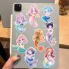 8 Cartoon Mermaid Face Swap Collage Hands-on DIY Handbook Mobile Phone Case Decoration