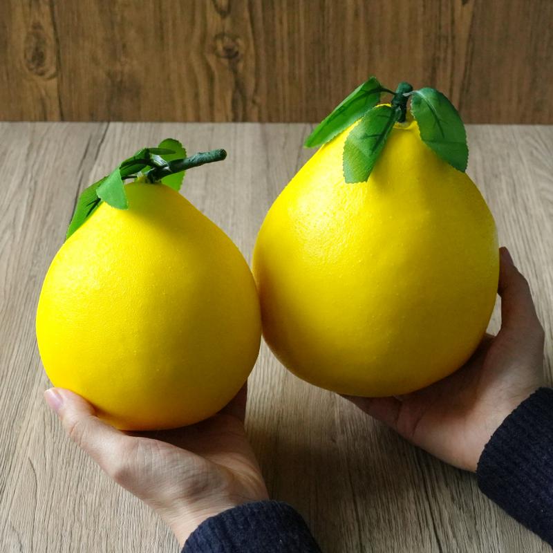 Modelli di Frutta Finta Simulazione Oggetti di Scena Decorazione Casa Hotel Ristorante Negozio Frutto del Pane Pompelmo Pomelo Frutta Artificiale