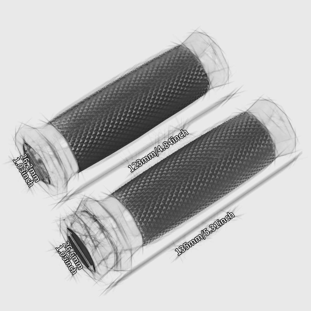 HCmotorku Bike Handle Grip Grip 1" Handlebar Hand 25mm for Harley Touring 1996-2007 Sportster