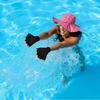 2 Pairs of Swimming Gloves Aquatic Swim Training Gloves For Diving Aerobics