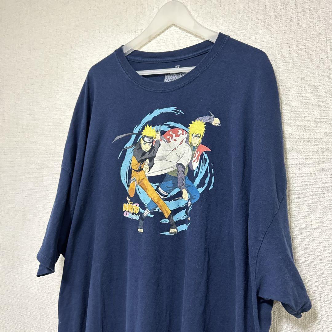 

[USED] Super rare Naruto Uzumaki Naruto Namikaze Minato T-shirt Vintage Anime