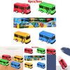 Hochwertiger Minibus in neun Farben mit funktionierenden Türen Lernspielzeug-Set
