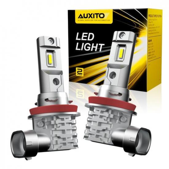 AUXITO H11 H8 H9 Комплект светодиодных фар Ближний Дальний Свет Супер Яркие Белые EXV