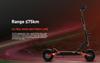 JOYOR T10 Foldable Electric Scooter 10" Tires 1000W*2 Dual Motors 60V18Ah Battery 60km/h Max Speed 75km Max Range