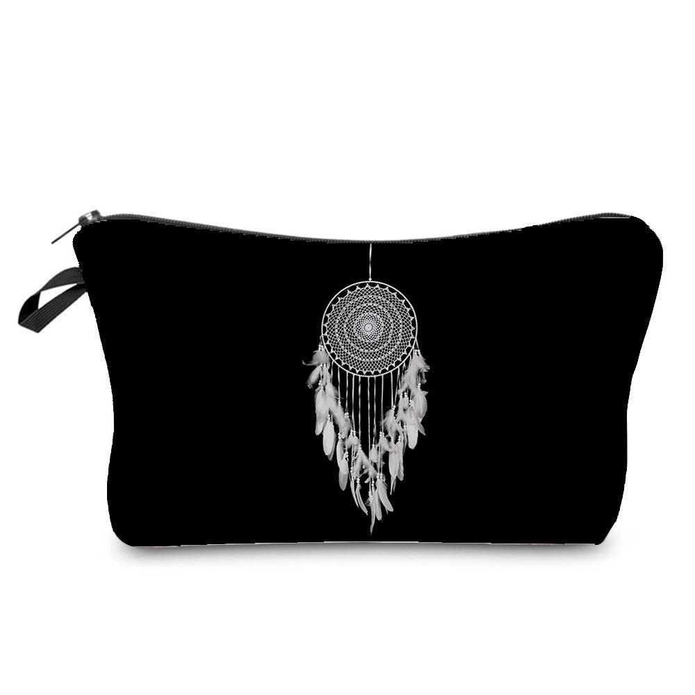 Women Dreamcatcher Print Cosmetic Bag Toiletries Organize Travel Storage Case