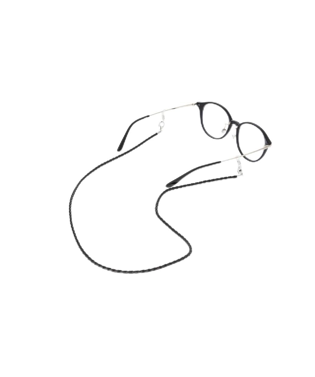 

Zoff Glasses and Mask Cord Stylish Glasses Eyeglass Eyeglass Holder 2-Way (Eyeglasses Chain) (Black) Cord, Chain, [CORD_QUATTRO_BK CORD-QUATTRO-BK] чёрный