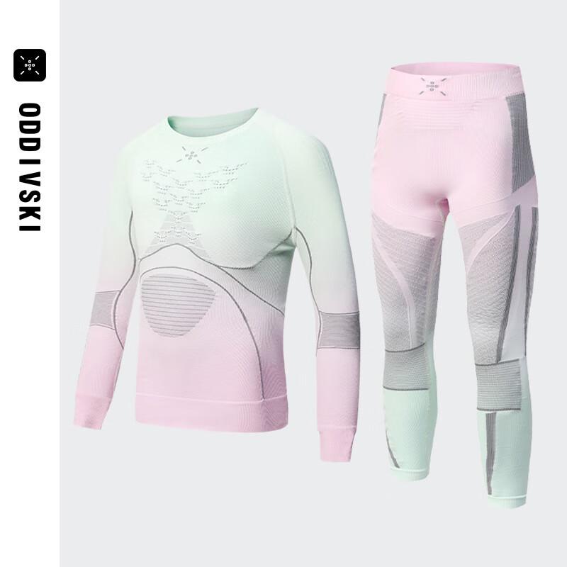 ODDIVSKI Детский быстросохнущий компрессионный базовый слой для катания на лыжах 150cm