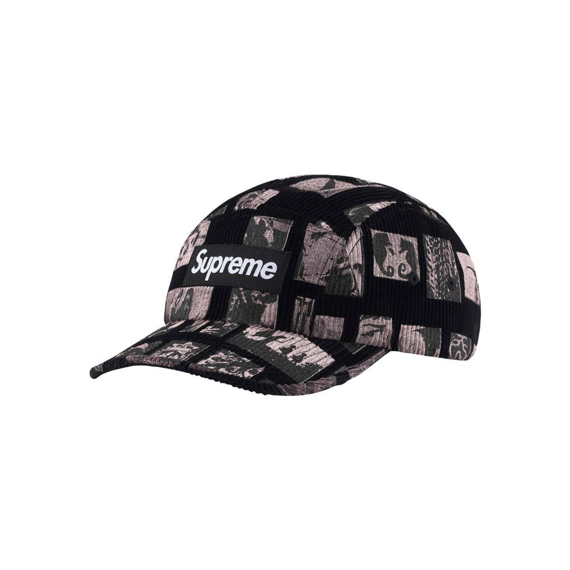 

Supreme Weirdo Dave Corduroy Camp Cap Black 24SS -