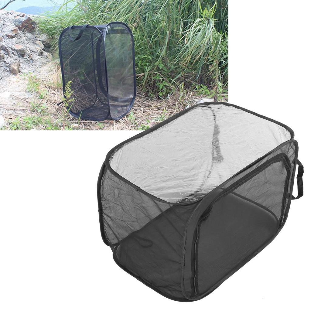 Foldable Plant Greenhouse Ventilated Insect Cage Housing Enclosure Breeding Cages