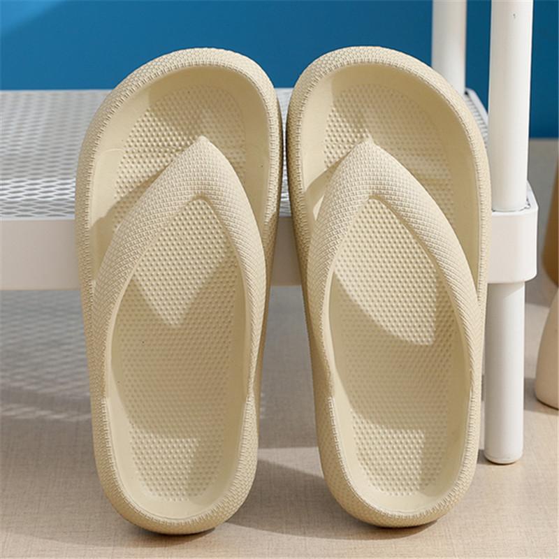 Flip Flops for Women Men Summer Casual Slides Flat EVA Platform Sea Flip Flops Soft Comfy Lightweight Shoes Couple Slippers