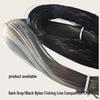 High-Strength Deep Gray Nylon Monofilament Fishing Line and Net Mending Thread