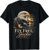 Fly Free Jackie Big Bear Bald Eagle Memorial Kids Adults T-Shirt
