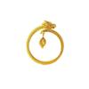 Dragon Tail Zodiac Ring for Women - Gold Retro Adjustable Jewelry
