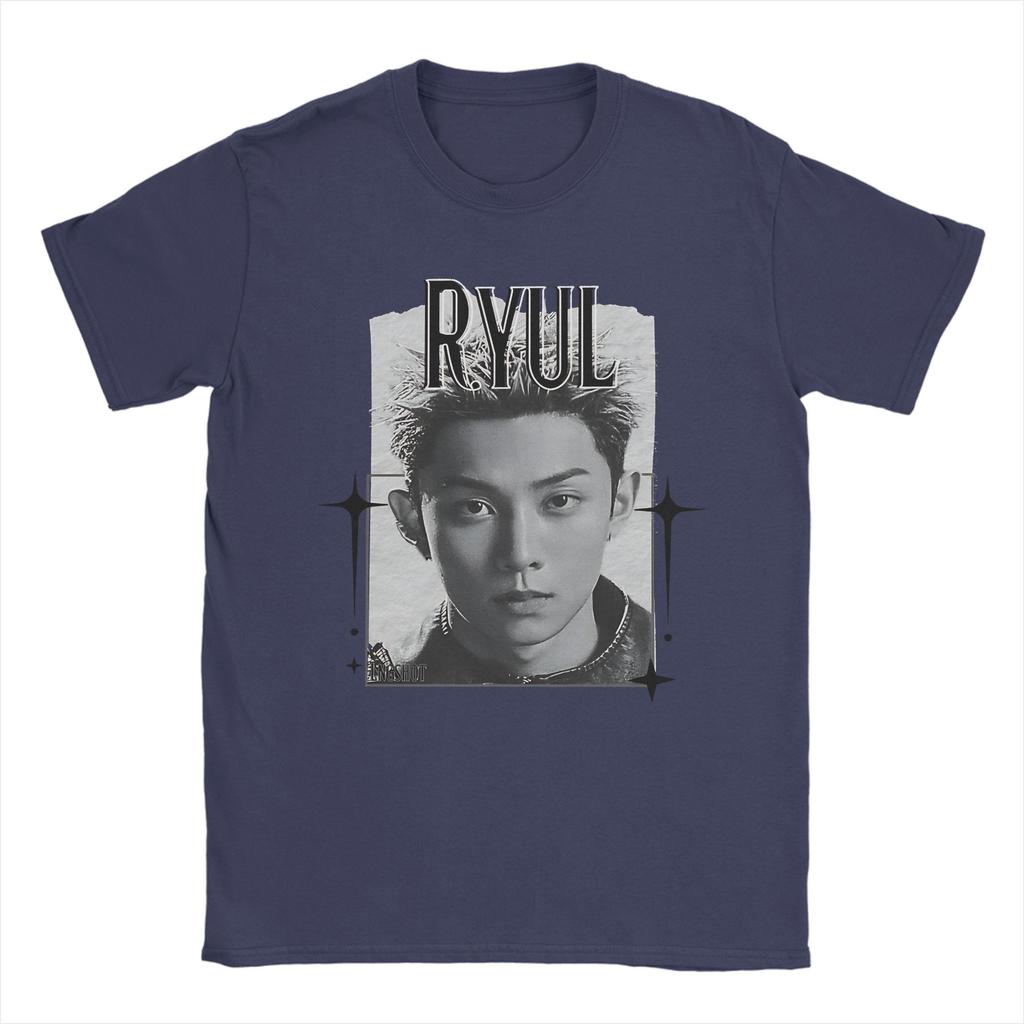 Lngshot Ryul Rising T-shirt Unisex Nuove T-shirt a Maniche Corte Girocollo Puro Cotone Abbigliamento Taglie Forti