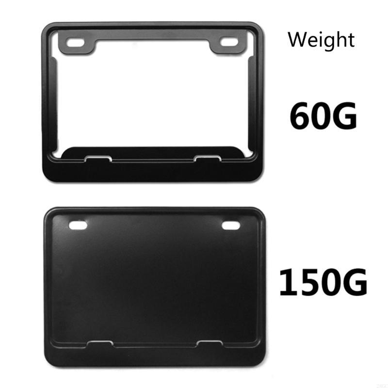 28GC License Plate Frame Holders Universal Rustproof 2 Holes