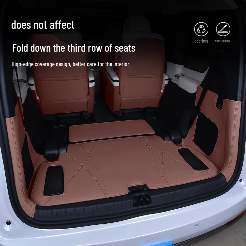 Full Coverage Trunk Mat for 2025 BYD Xia - Interior Modification Accessory