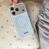 Urocze etui magnetyczne na telefon w kropki w stylu INS, małe, świeże, dla For Iphone 13 14 1 16 17ProMax, odporne na wstrząsy, z możliwością ładowania bezprzewodowego, dla