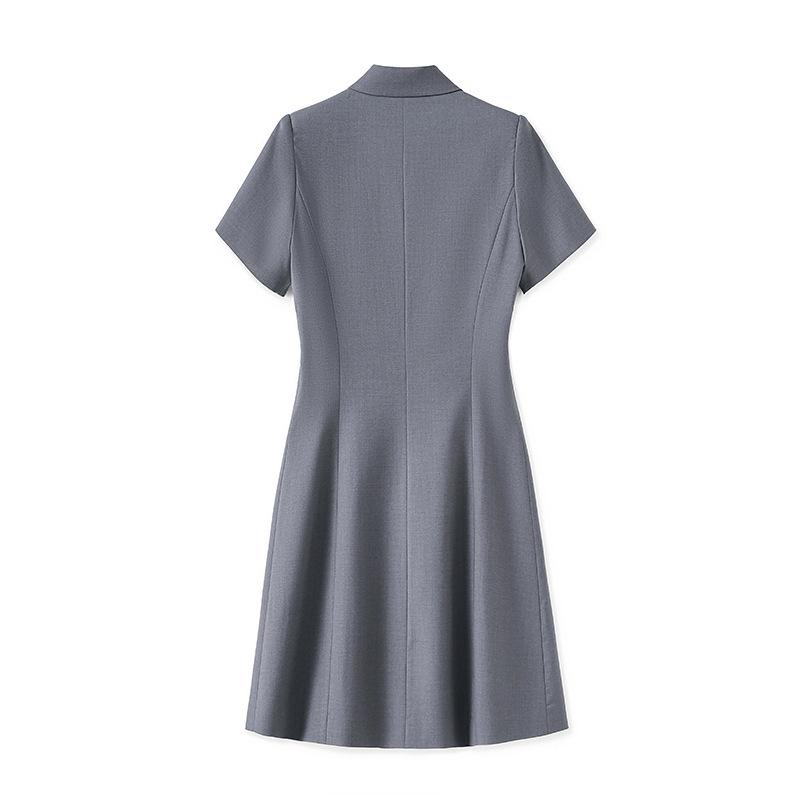 Shenzhen Nanyou Women's Double-Breasted Short Professional OL Suit Dress