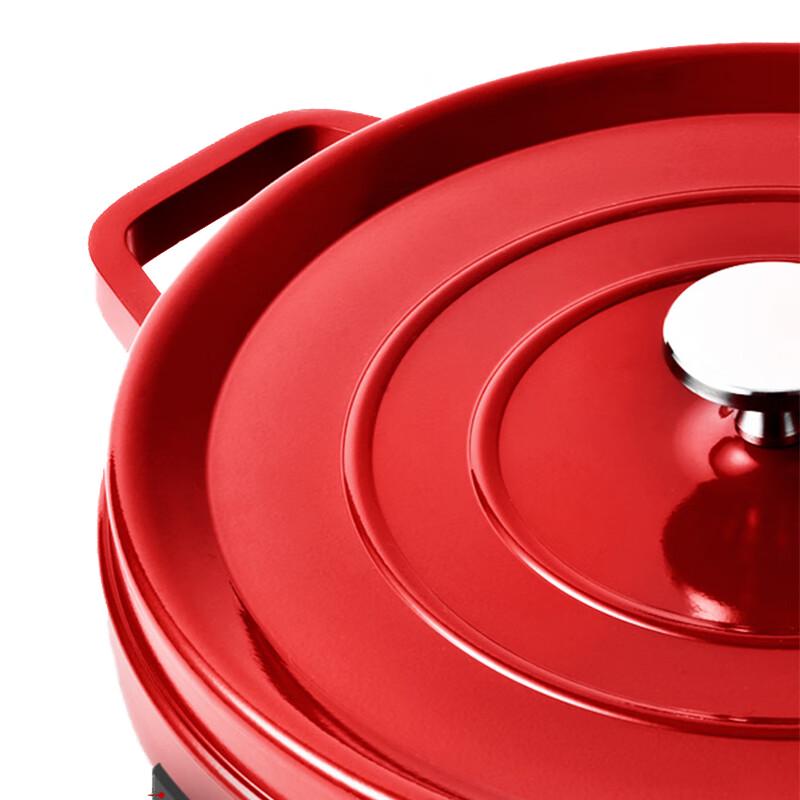 ZIPOYA Enamel Casserole Pot