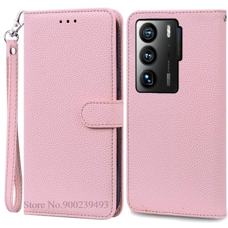 For ZTE Axon 40 Ultra Case Wallet Flip Leather Case For ZTE Axon 40 Ultra Case Silicone Book Cover Coque Fundas