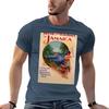 Spend Your Holidays In Jamaica Vintage Travel Poster Tshirt Funny T Shirts Cotton T Shirt For Unisex 100 Percent Cotton Tshirt