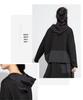 Plus Size Women’s Hooded Patchwork Sweatshirt - Autumn 2025 Two-Piece Style, Versatile Long Sleeve Top.